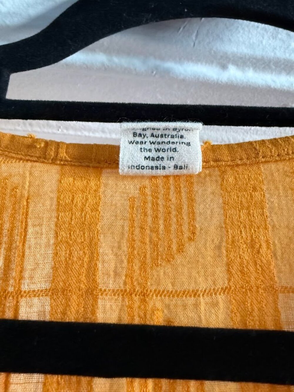 ROVE Alma Midi Dress Marigold Cotton - US 12 - Picture 8 of 8